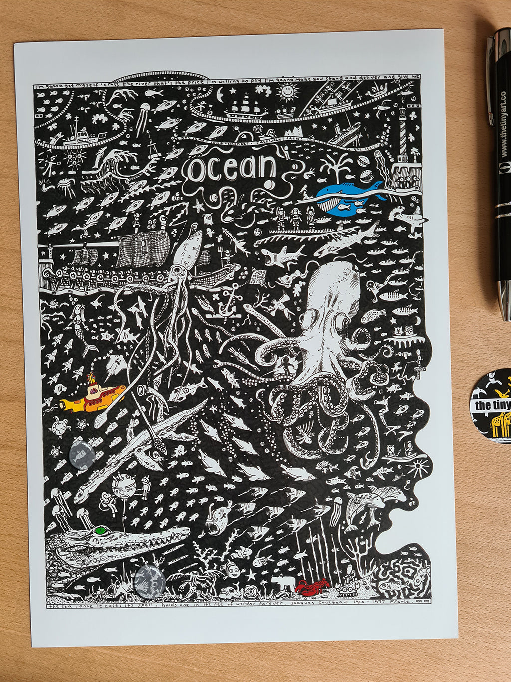 Ocean Standard Print - The Tiny Art Co