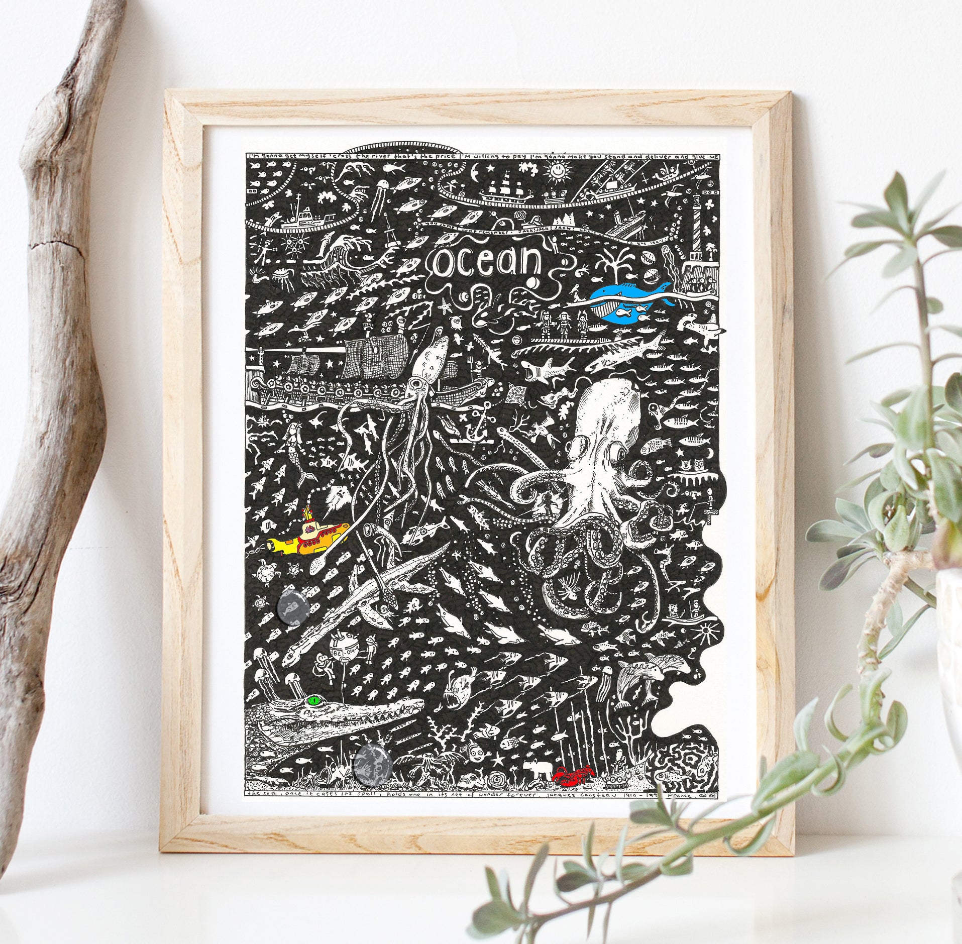 Ocean Fine Art Print - The Tiny Art Co