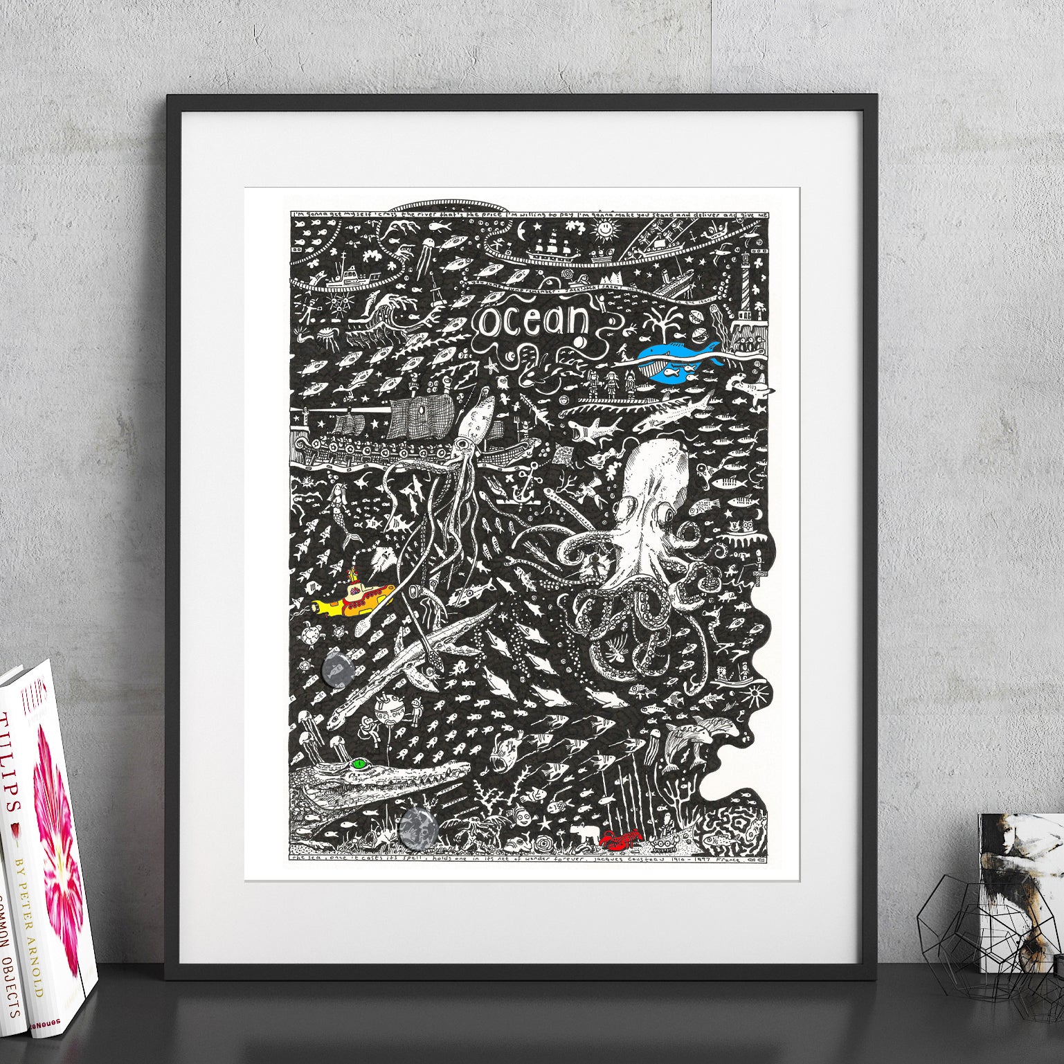 Ocean Fine Art Print - The Tiny Art Co