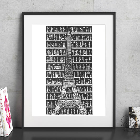 Paris Fine Art Print - The Tiny Art Co