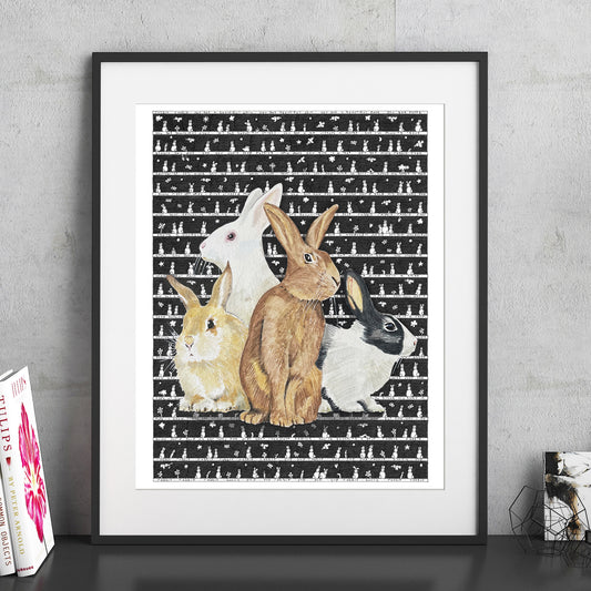 Rabbits Fine Art Print