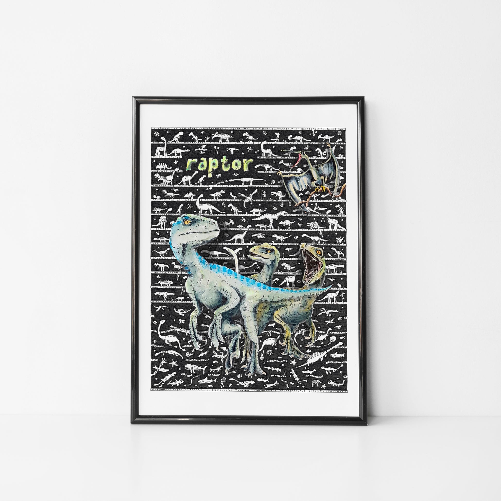 Raptor Standard Print - The Tiny Art Co