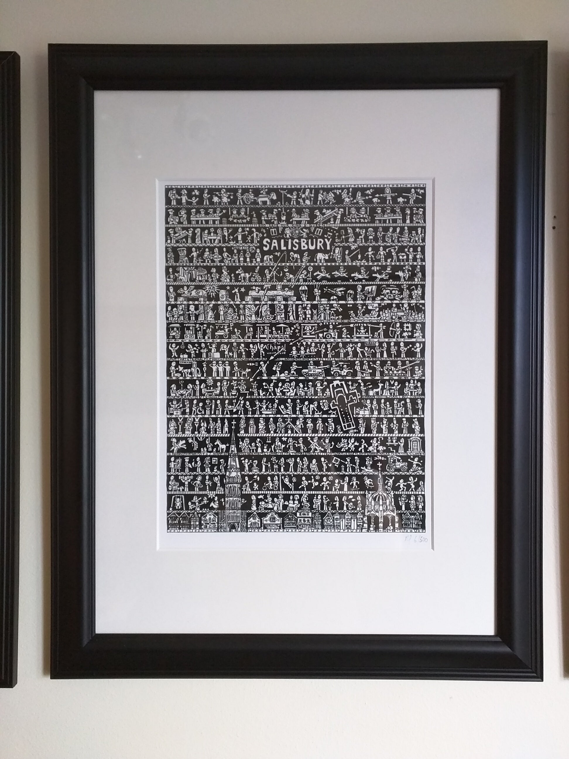 Salisbury Art Print - The Tiny Art Co