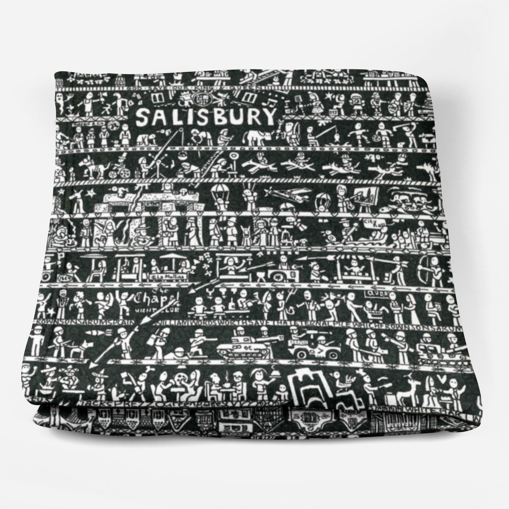 Salisbury Fleece Blanket - The Tiny Art Co