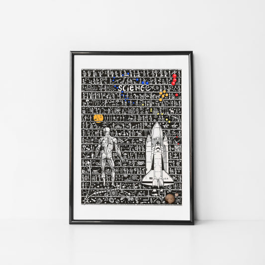 Science Standard Print - The Tiny Art Co