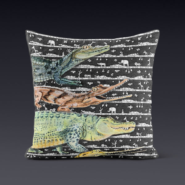 Crocodile A Cushion