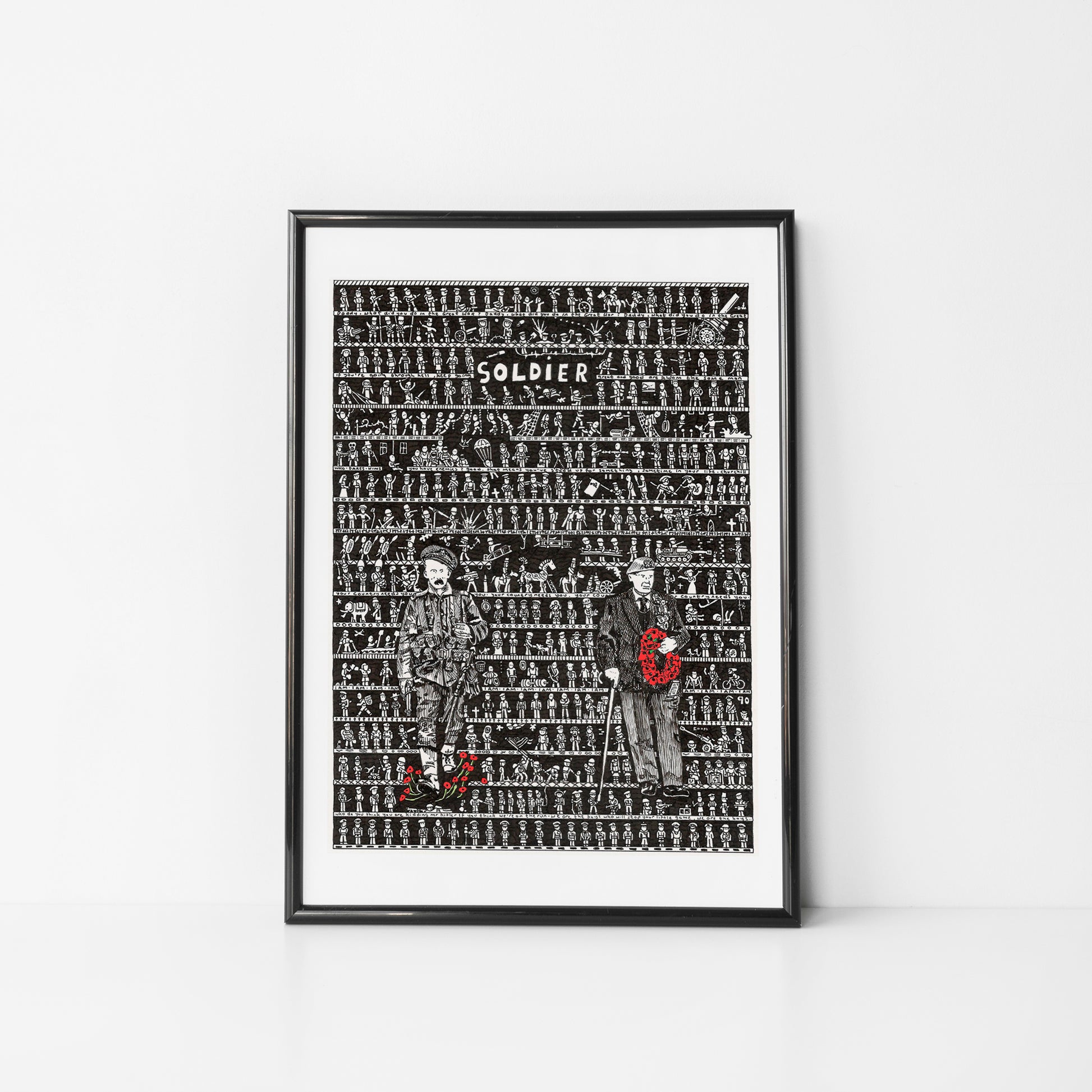 Soldier Standard Print - The Tiny Art Co