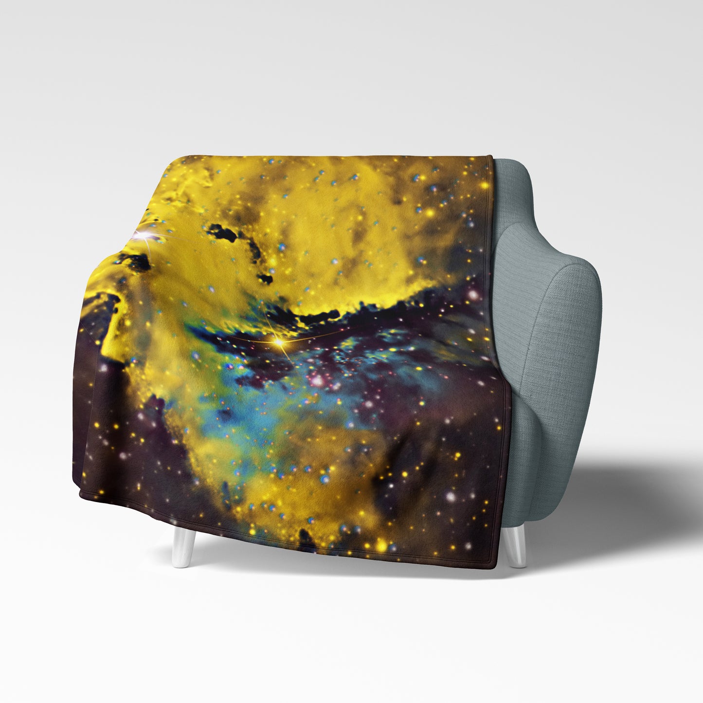 Space Blanket - Pacman Nebula - The Tiny Art Co