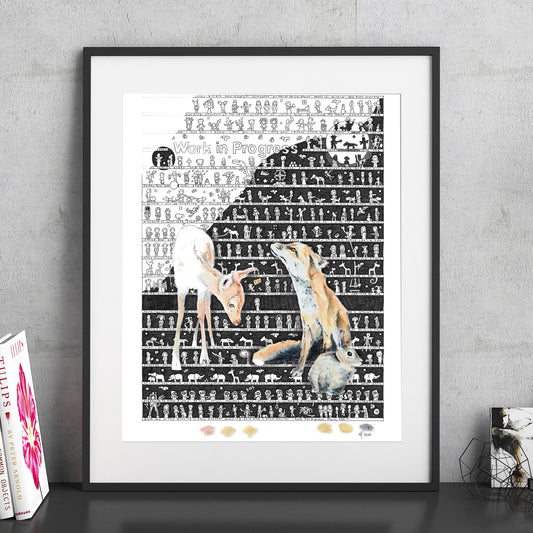 Work in Progress Fine Art Print - The Tiny Art Co