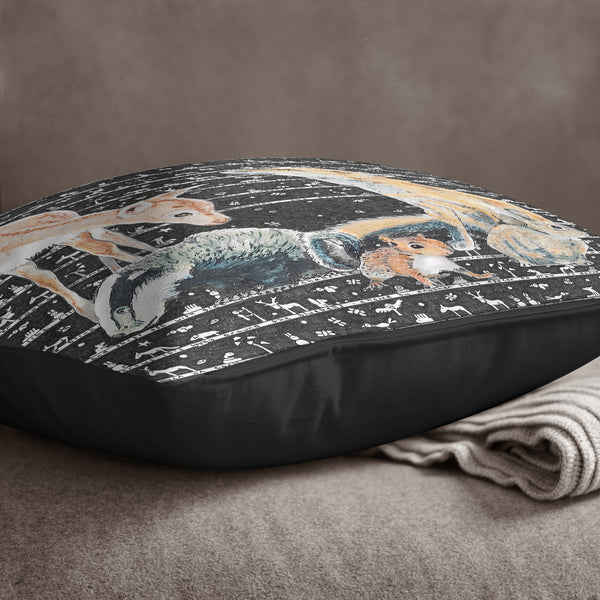 Woodland Cushion - The Tiny Art Co