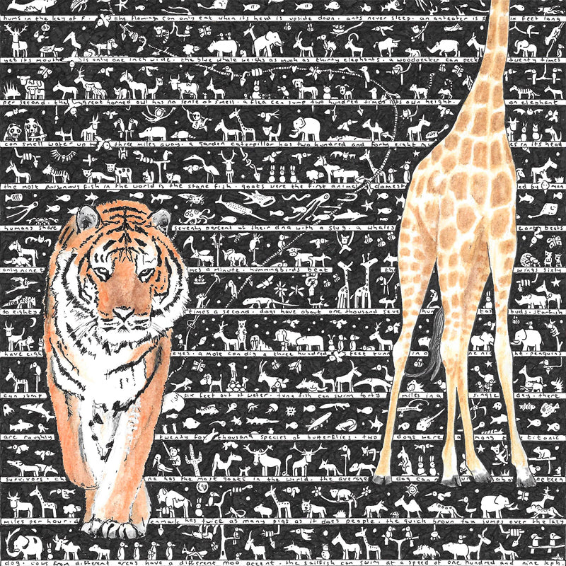Animal Art Print - The Tiny Art Co