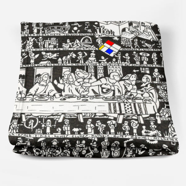 Art History Fleece Blanket - The Tiny Art Co