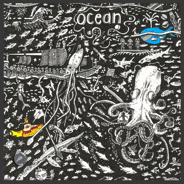 Ocean Cushion - The Tiny Art Co