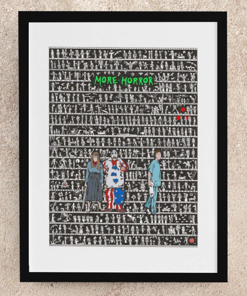 More Horror Fine Art Print - The Tiny Art Co