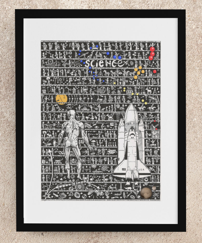 Science Fine Art Print - The Tiny Art Co